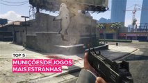 Top 5: Munições de jogos mais estranhas