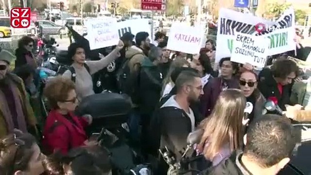 İBB önünde çadırlı fayton eylemi!