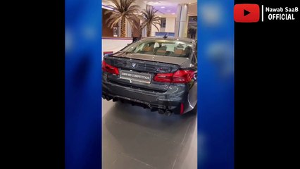BMW M5 Cold Start Exhaust Sound by Nawab Saab Official