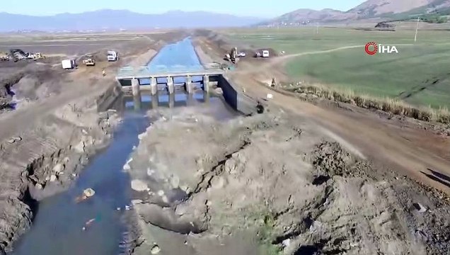 Amik Ovası'nı Suya Doyuracak Projede Çalışmalar Son Sürat Ediyor