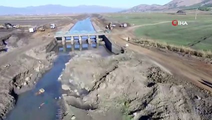 Amik Ovası'nı Suya Doyuracak Projede Çalışmalar Son Sürat Ediyor