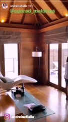 Vacaciones Andreina Fiallo, ex de Fredy Guarín, en Maldivas