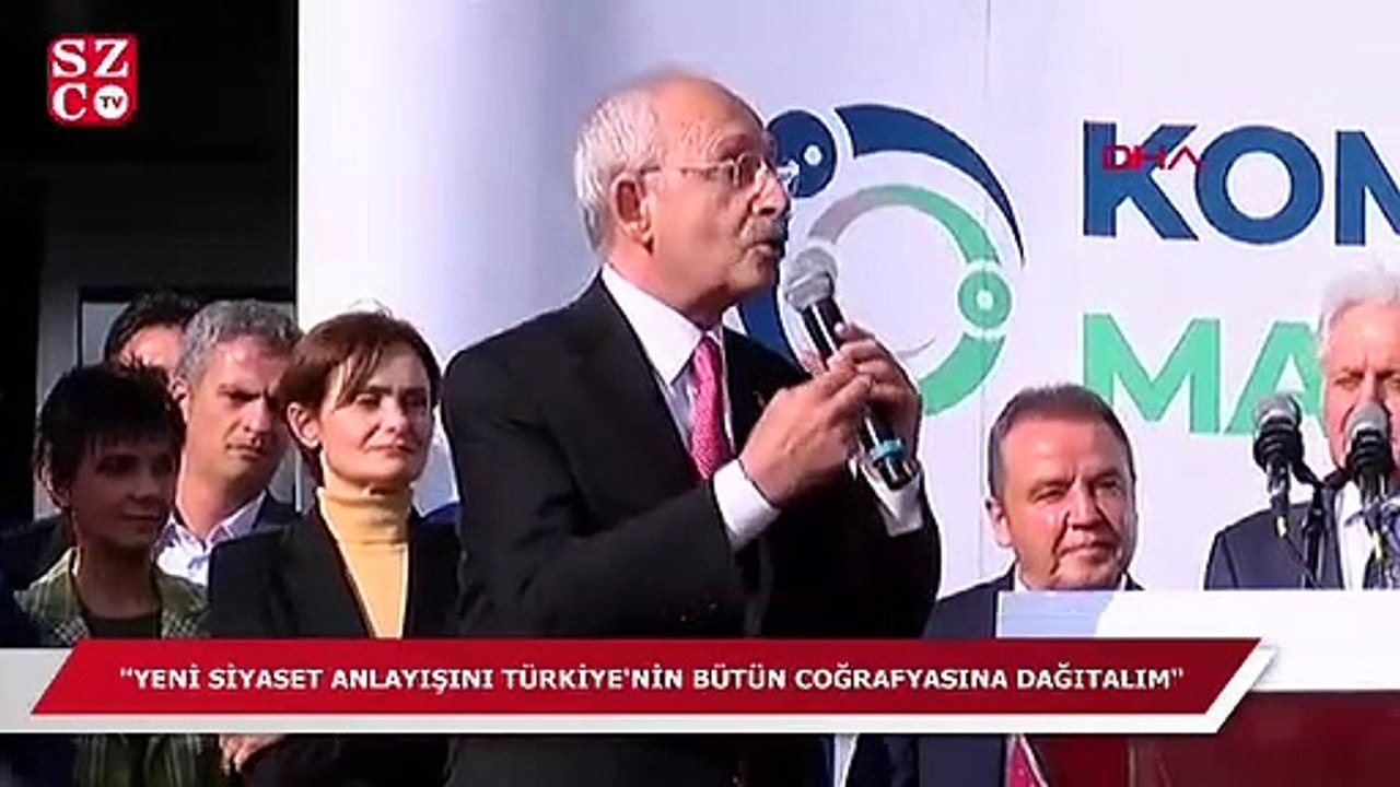 Kılıçdaroğlu: Yeni siyaset anlayışını Türkiye'nin bütün coğrafyasına dağıtalım