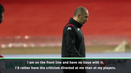 Under-fire Jardim takes blame for Monaco struggles