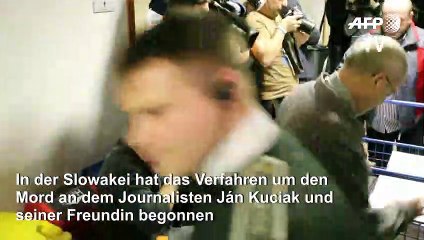 Télécharger la video: Slowakei: Verfahren um ermordeten Journalisten Kuciak begonnen