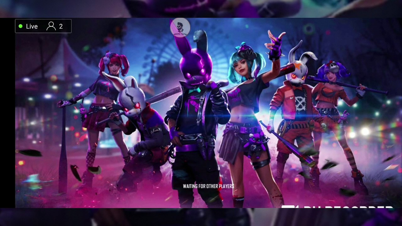 Free fire rush gameplay with Raistar,Gyan gaming,2b gamer