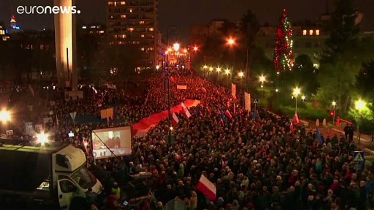 Proteste in Polen gegen 'Maulkorb-Erlass' der Regierung