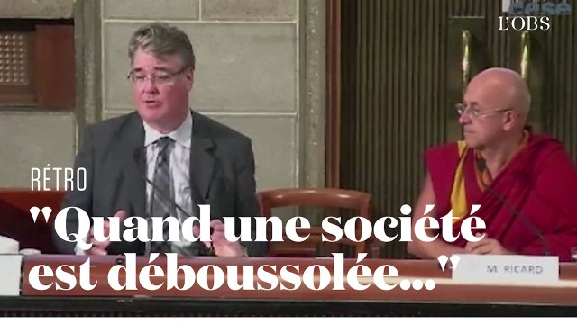 Quand Jean-Paul Delevoye parlait d’altruisme avec Matthieu Ricard