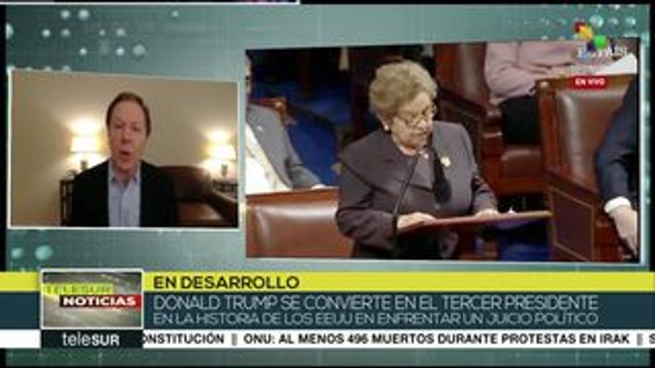 EEUU: Cámara de Representantes aprueba juicio político contra Trump