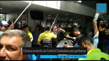 Siguen las protestas en Control Ciudadano y se complica tramitar la licencia de conducir