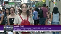 Argentina: riesgo país baja tras envío del plan económico al Congreso