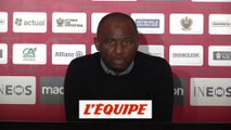 Vieira «Il faut se donner un peu de temps» - Foot - L1 - Nice