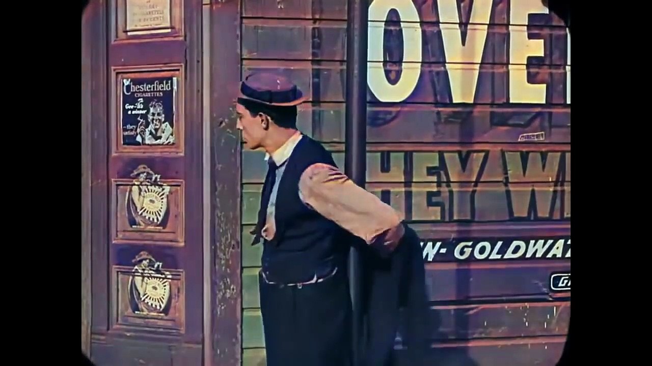Buster Keaton  - THE GOAT - Color Version