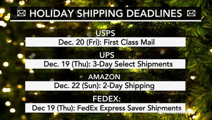 Holiday shipping deadlines bring good news for procrastinators
