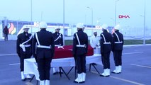 Vefat eden polis memuru için uğurlama töreni düzenlendi