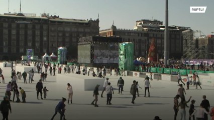 'Let's go ice skating when we get to Mexico City' is something we can say now