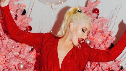 Christina Aguilera Didn’t Let a Wardrobe Malfunction Get Her Down at Her Birthday Party