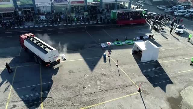 Düzce'de gerçekleştirilen kimyasal gaz sızıntısı tatbikatı gerçeğini aratmadı