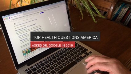 Top Health Questions America Asked Dr. Google '19