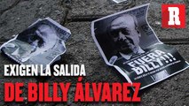 Disidentes cooperativistas se manifestaron en contra de Billy Álvarez