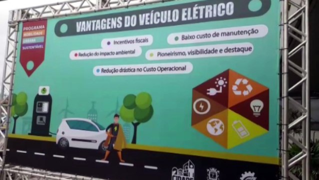 Prefeitura lança programa de Mobilidade Urbana para incentivar uso de veículos elétricos