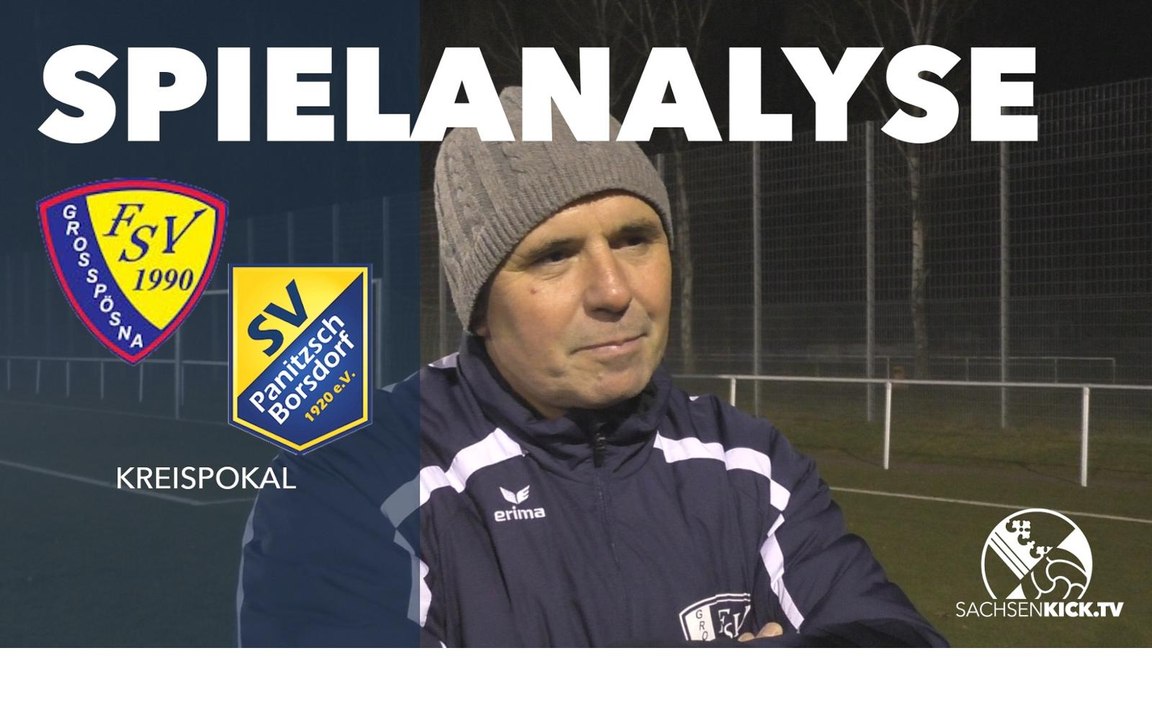 Spielanalyse | FSV Großpösna 1990 - SV Panitzsch/Borsdorf 1920 (4. Runde Kreispokal)