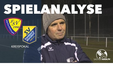 Spielanalyse | FSV Großpösna 1990 - SV Panitzsch/Borsdorf 1920 (4. Runde Kreispokal)