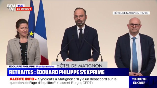 Selon Édouard Philippe, les syndicats ont salué l'avancée sociale majeure pour des millions de travailleurs modestes concernant les petites retraites