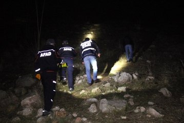 Dere yatağından gelen kadın çığlıkları polisi alarma geçirdi