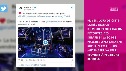 Iris Mittenaere : cette surprise dans La Boîte à secrets qui va la faire pleurer