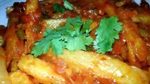 Chilli potato-Potato starter recipe-Homemade chilli potato (COOKING WITH HADIQA)
