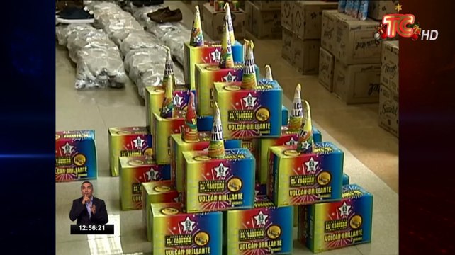 Operación Policial “Diciembre Seguro”: decomisó mercaderia que habría entrado de contrabando en Guayaquil