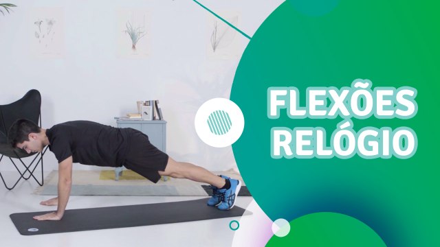 Flexões relógio - Sou Fitness