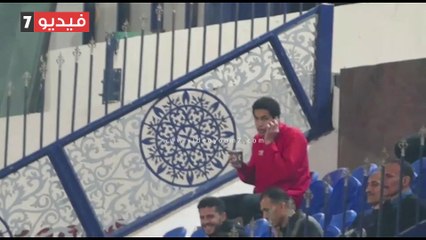 بالهاتف وكوب شاي.. مصطفى شوبير يؤازر الأهلي أمام الدرويش