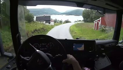 Driving Scania S520