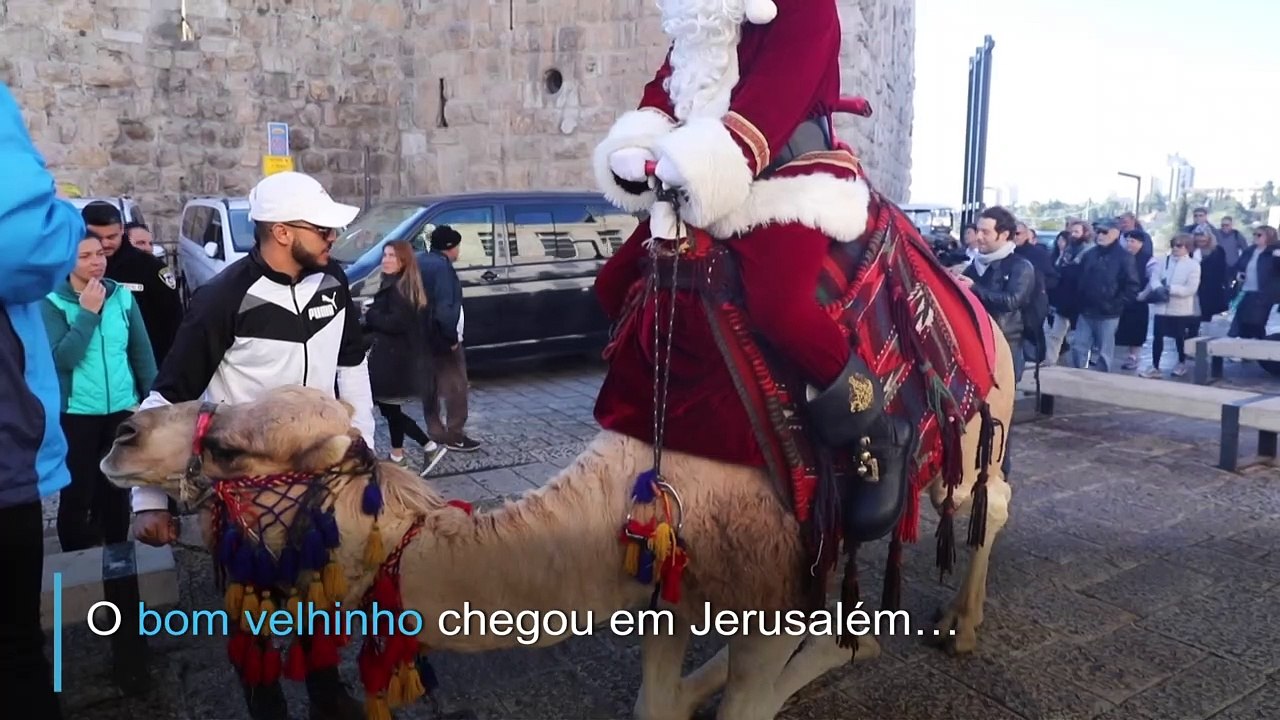 Papai Noel no camelo