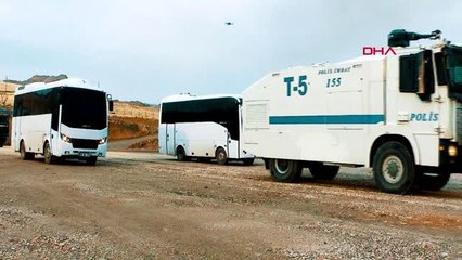 Siirt'teki tatbikatta kadın polisler ilk kez toma kullandı