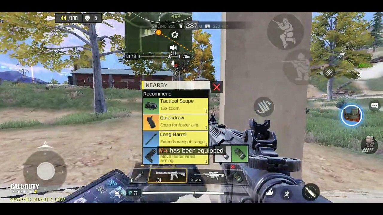COD solo vs squad winner gameplay