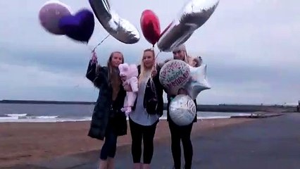 Balloons released in tribute to Josie King on what could have been her 17th birthday