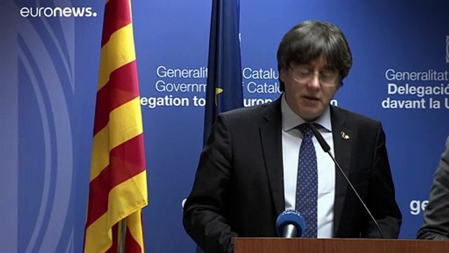 Carles Puigdemont recoge el acta de eurodiputado en el Parlamento Europeo