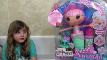 Sophia e Alice - LalaLoopsy Diversão no Banho com Brinquedos e Surpresas