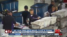 Get your Christmas gifts mailed, clock is ticking