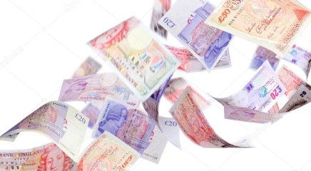 El viento 'roba' los billetes a este estupefacto ladrón