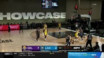 Vic Law Posts 14 points & 11 rebounds vs. South Bay Lakers