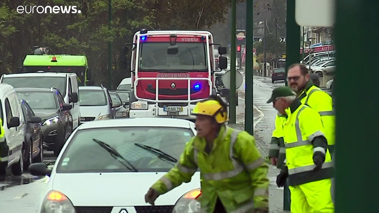 Tief 'Elsa' sorgt für Chaos in Portugal: Mindestens 2 Tote