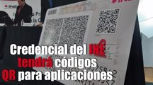 Credencial del INE tendrá códigos QR para aplicaciones
