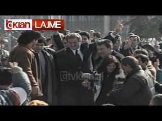 Mitingu i PD në 17 mujorin e Azemit - (11 Shkurt 2000)