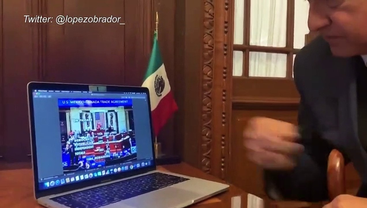 Cámara baja de EEUU aprueba el T-MEC, paso crucial hacia su ratificación