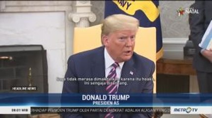 Trump: Isu Pemakzulan Itu Hoaks