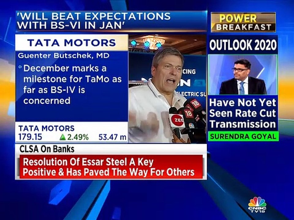 Expect a peak in demand which will facilitate a smooth transition to BS-VI, says Tata Motors